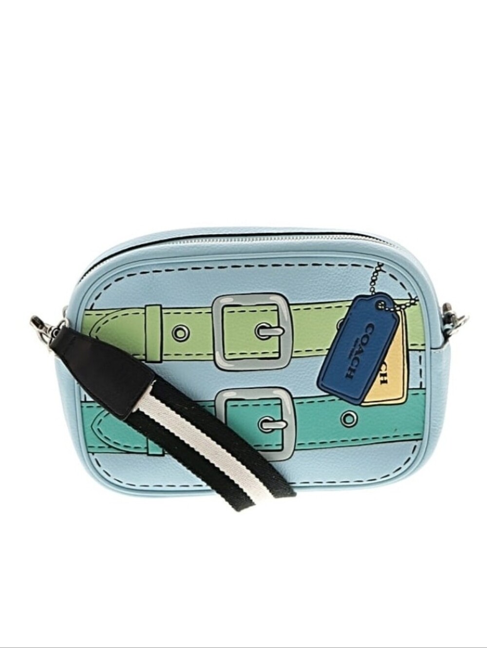 Coach Jamie Camera Bag With Trompe L'oeil Print